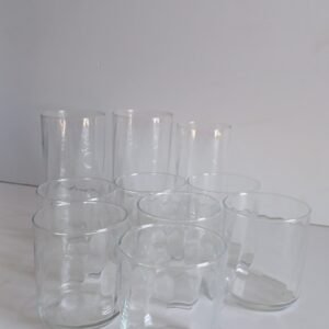 Set 10 Vasos vidrio