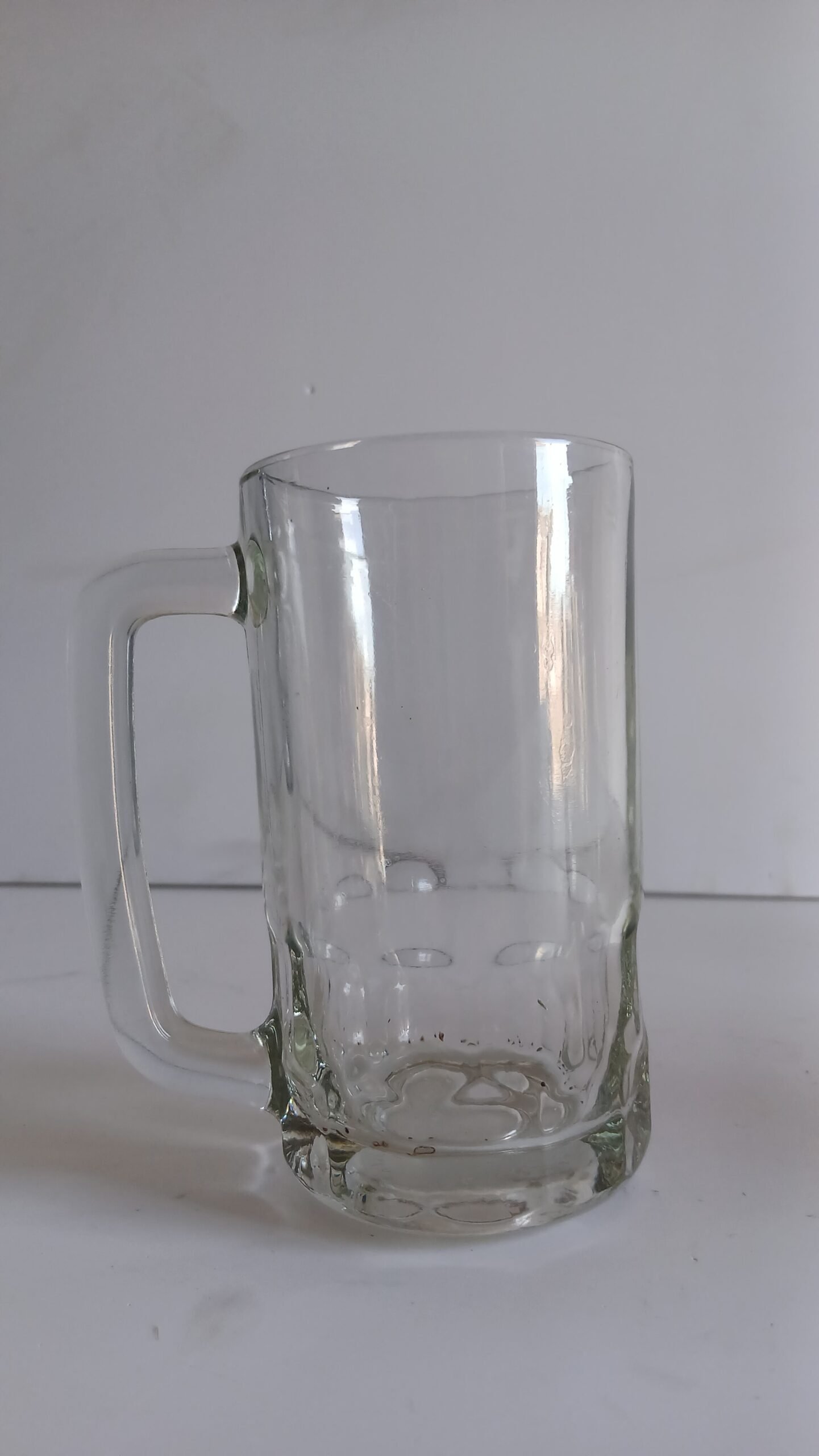 Juego jarras cerveceras de vidrio