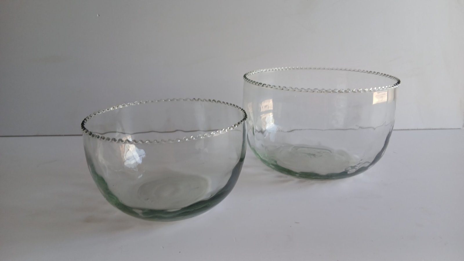 Set de 2 Tazones de Vidrio