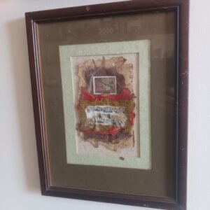 Cuadro Técnica Mixta "Sin Título" (Gustavo Guerra Galindo, 1998)
