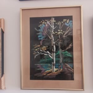 Cuadro de Paisaje Expresionista Nocturno (35 x 46 cm)