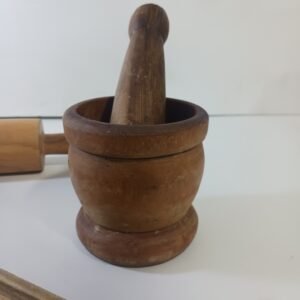 Mortero de madera