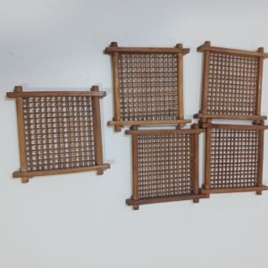 Portavasos de madera