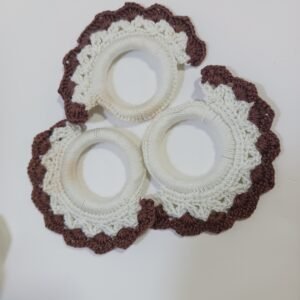 Servilleteros tejidos a crochet