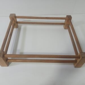 Base de madera para bandeja