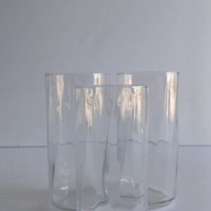 Set de vasos de vidrio