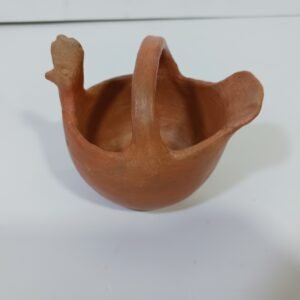Mini-Cesta de Barro "Pollito"